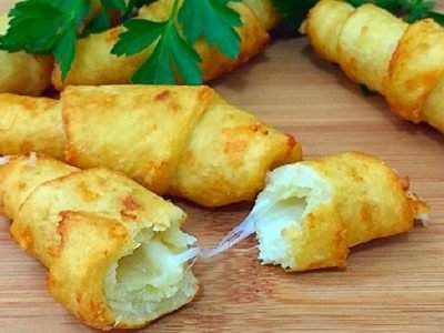 Картофельные рогалики