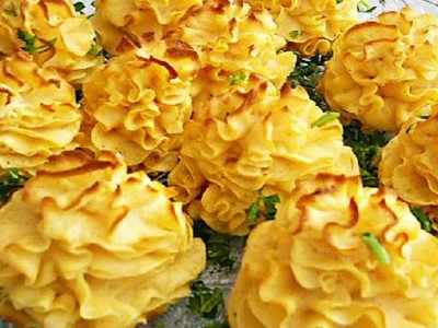 Картофельные розочки