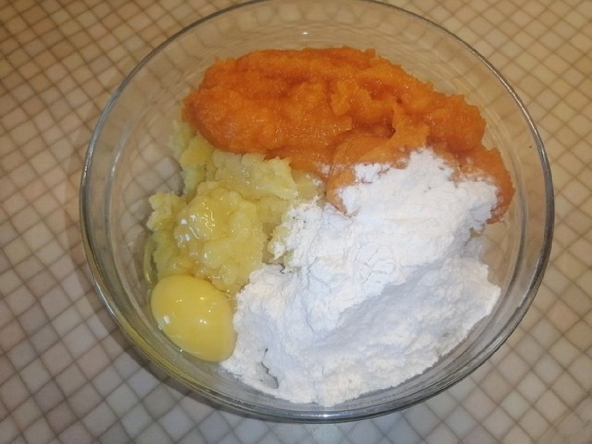 приготовление картофельного теста