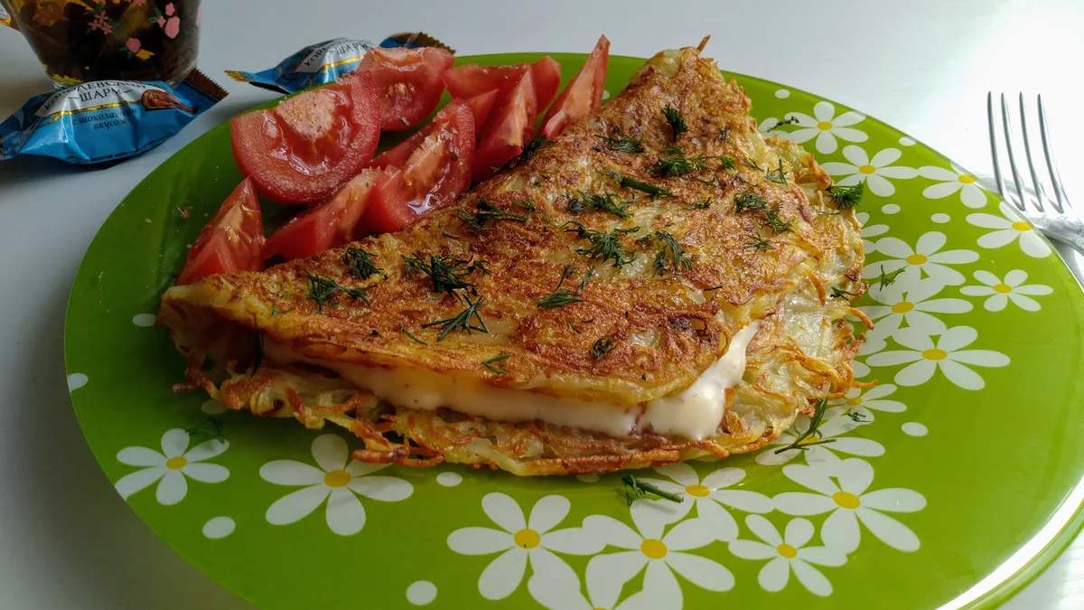 драник с начинкой