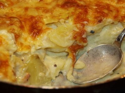 Картофельный гратен