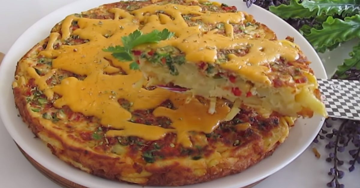 картофельный пирог