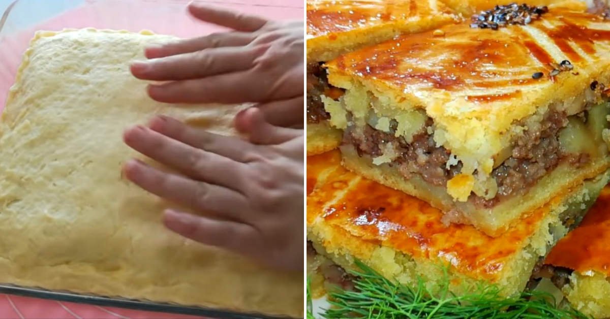 картофельный пирог рецепт