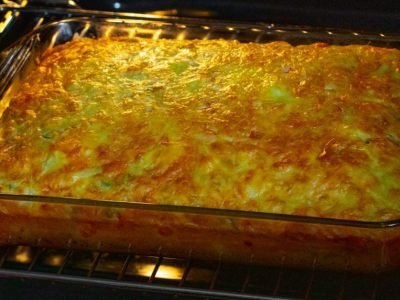 Быстрый картофельный пирог в духовке