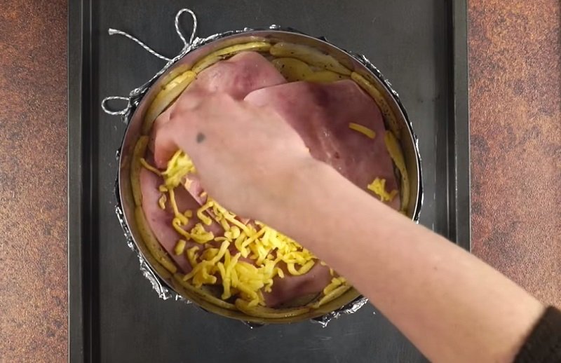 картофель в форме