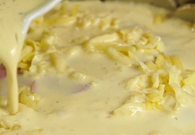 картофель с молоком