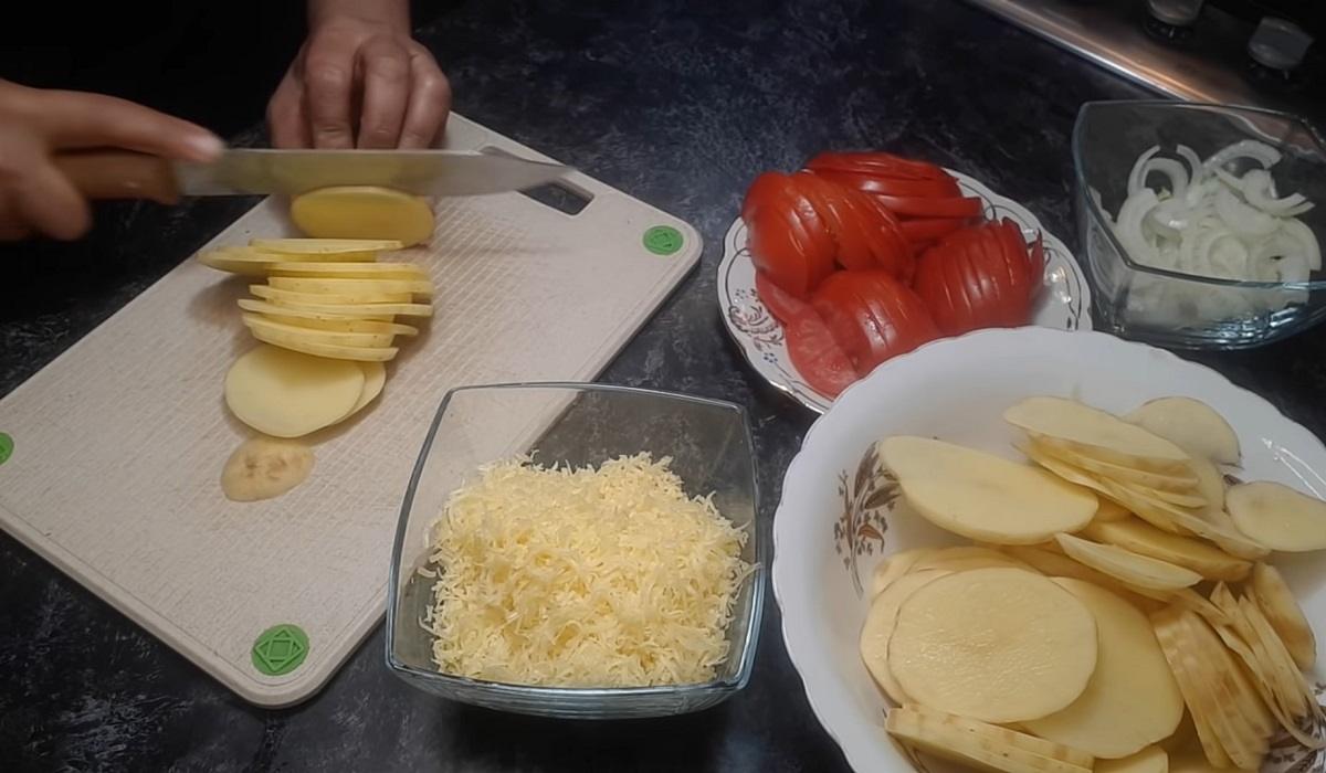 нарезка картофеля