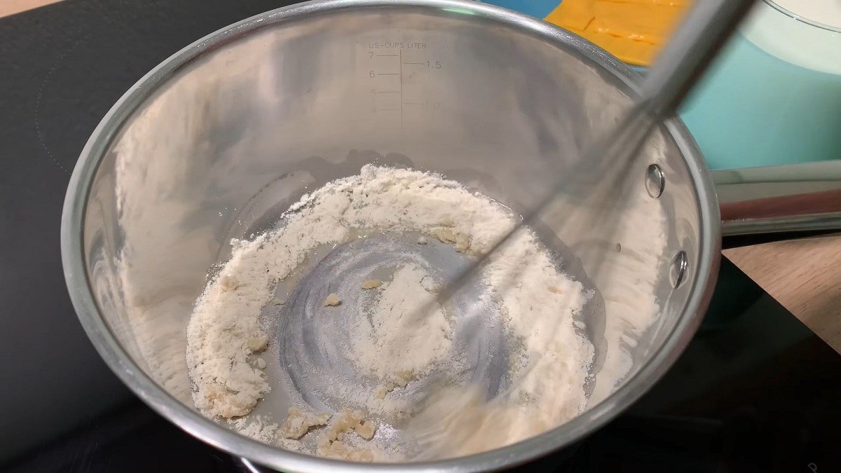 сливочное масло с мукой