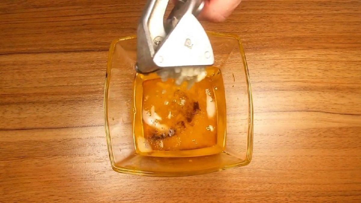 приготовление заправки для картошки