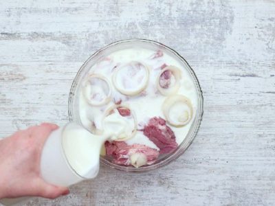 Кефирный маринад