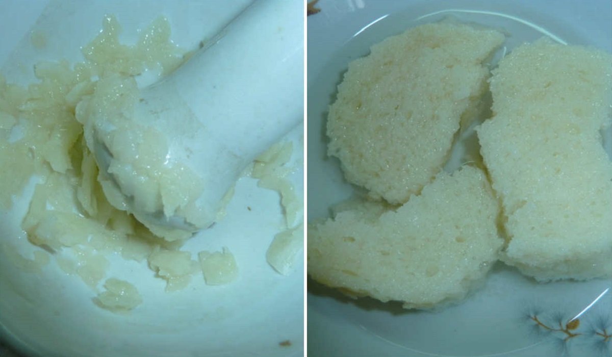 чеснок и хлеб