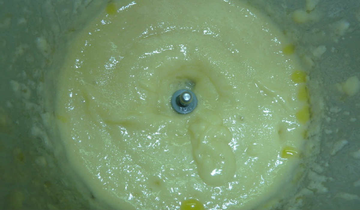 добавление уксуса и масла