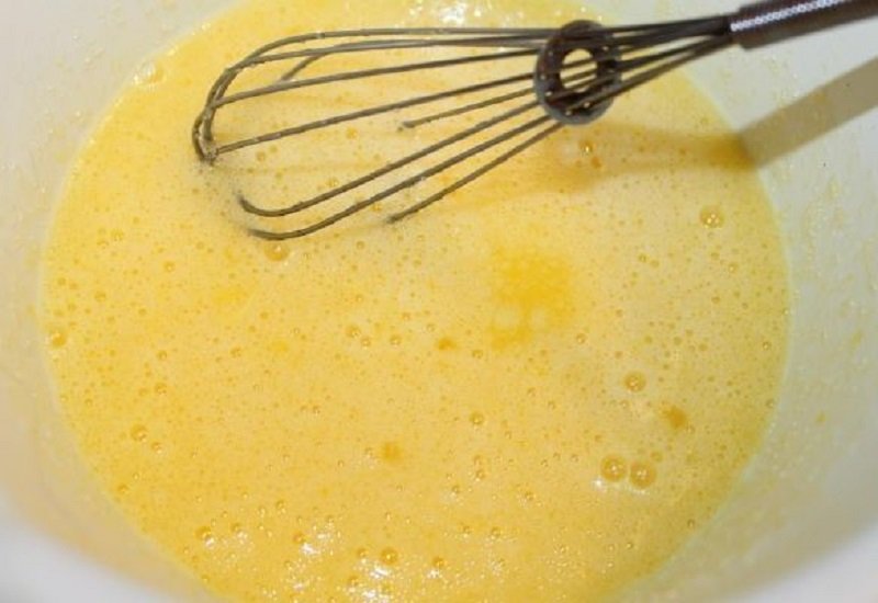 яйца с сахаром