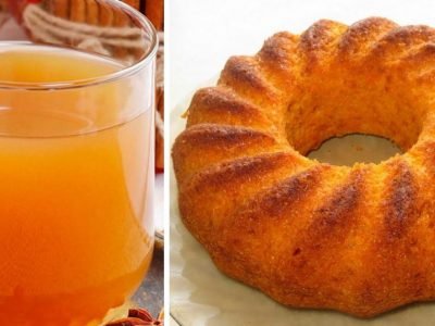 Кекс на яблочном сидре