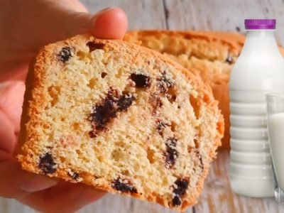 Кекс по-английски с шоколадом и пудингом