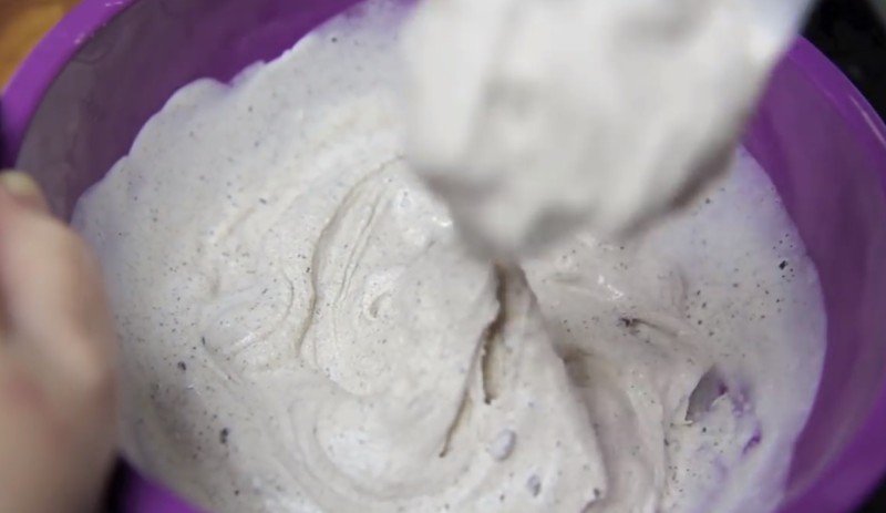 кекс с мороженым