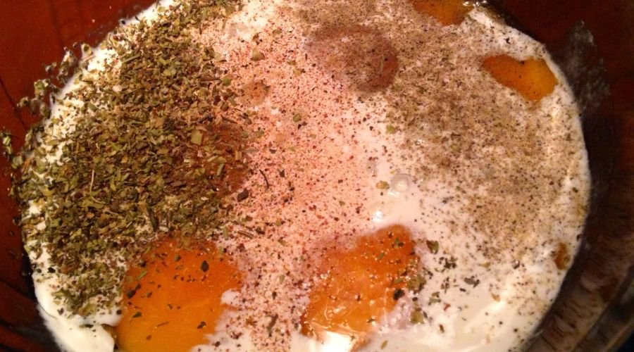 яйца с молоком