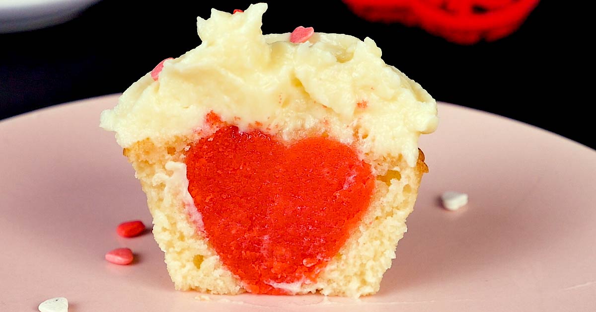 капкейк с сюрпризом