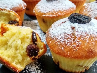 Кексы с творогом