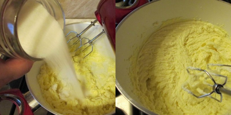 масло с сахаром