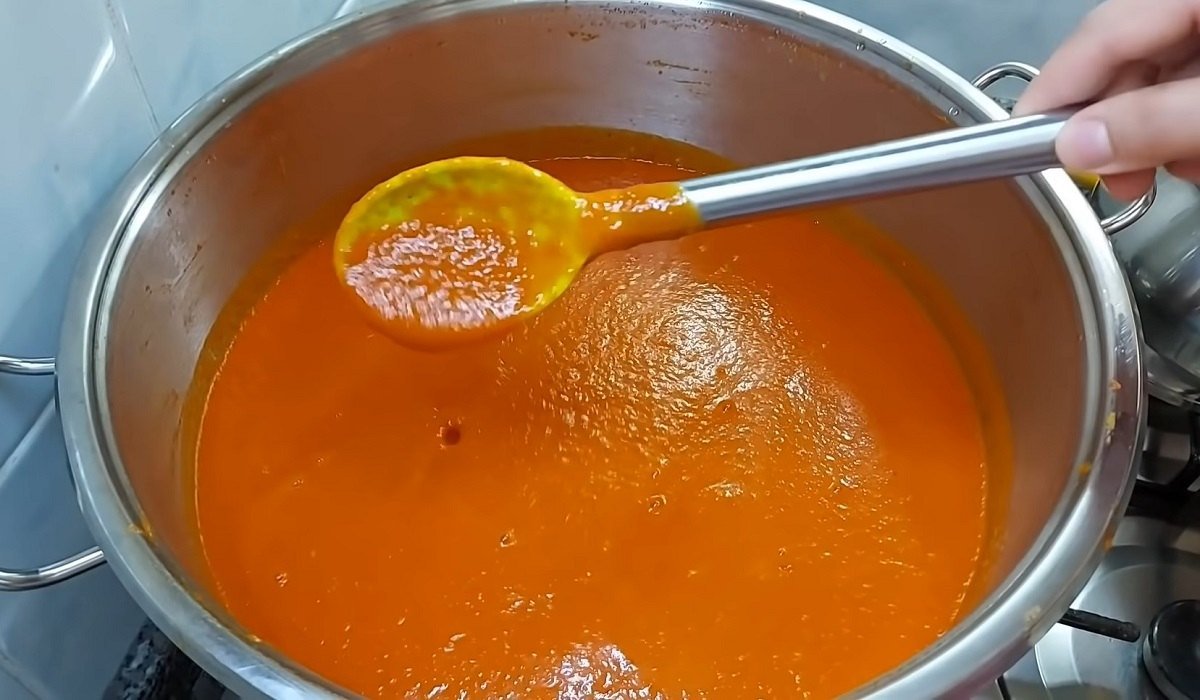 процеженный кетчуп