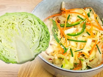 Пикантное кимчи из белокочанной капусты