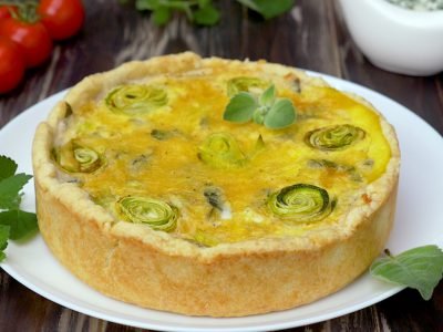 Киш с кабачками