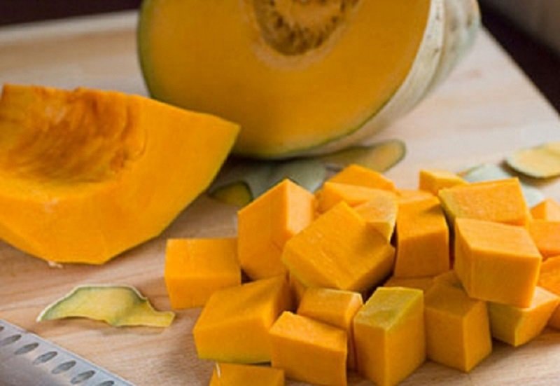 нарезка тыквы