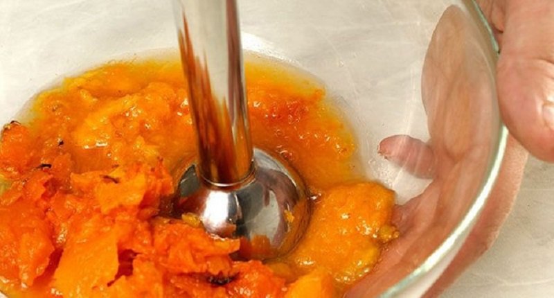 тыква в блендере