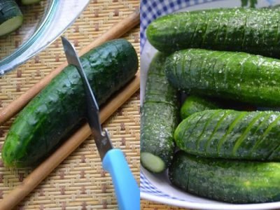 Кисло-сладкие огурцы