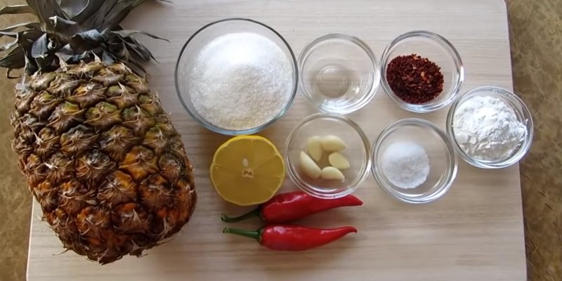 соус с ананасом