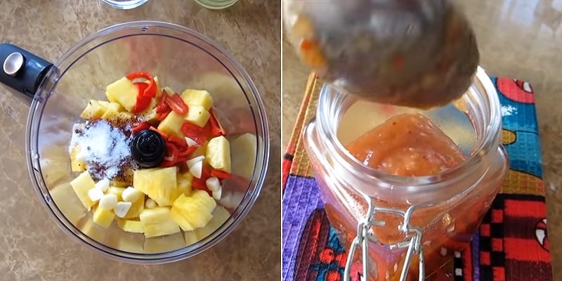 соус с ананасом на зиму