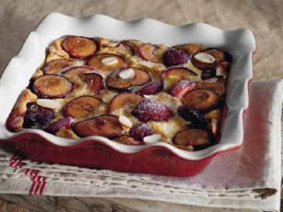 Клафути со сливами