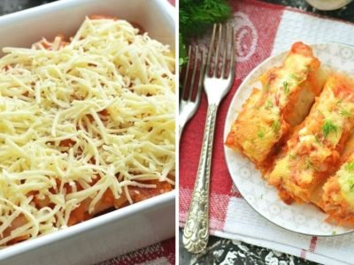 Классические голубцы в духовке под сыром