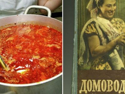 Классический красный борщ из книги «Домоводство»