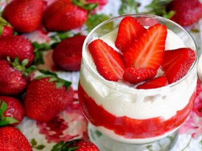 Клубничный десерт