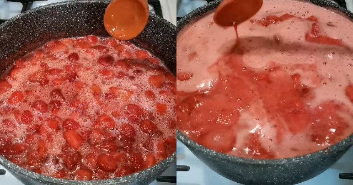 клубничный джем без желатина