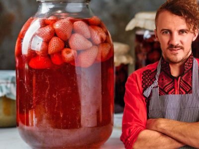 Клубничный компот без стерилизации