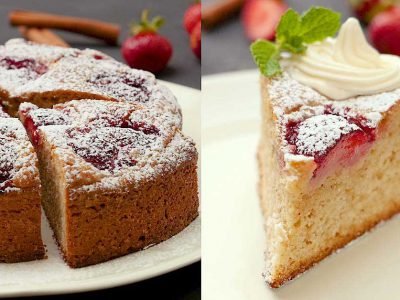 Клубничный пирог