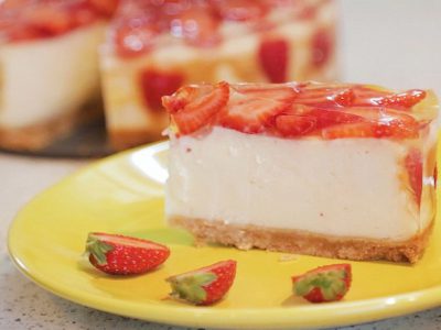 Клубничный сырник