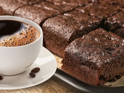 Кофейный пирог на воде