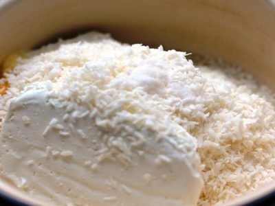 Кокосовая запеканка