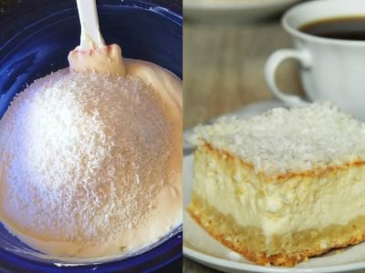 Кокосовый чизкейк