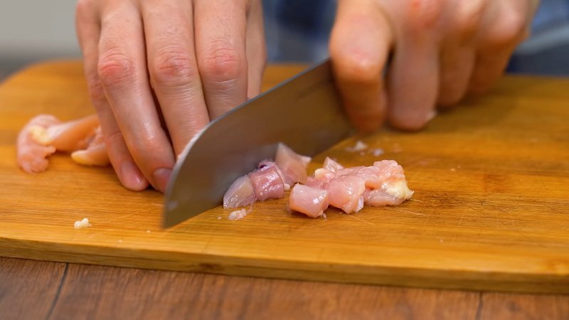 нарезка мяса