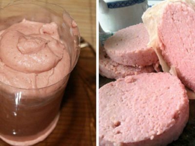 Колбаса из гороха