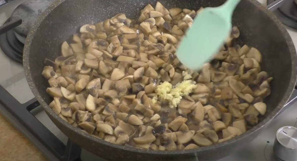 жареные грибы