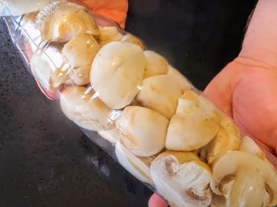 Колбаса из грибов в бутылке