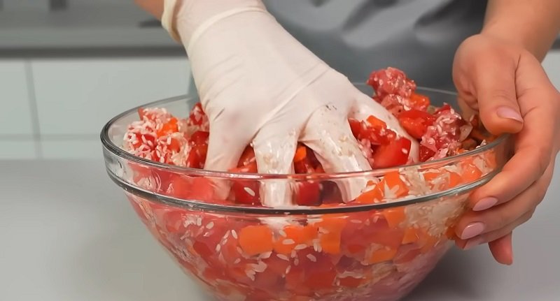 готовка колбасы из капусты и фарша