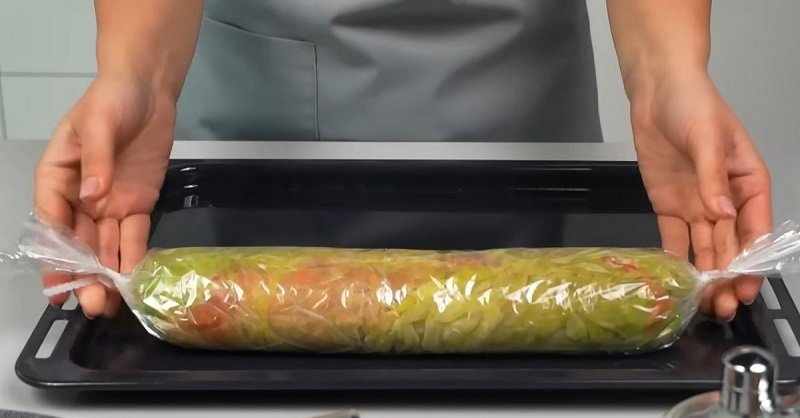 готовка колбасы из капусты и фарша