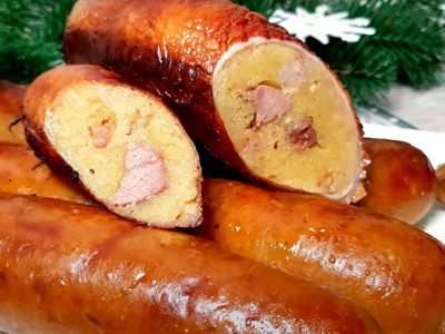 Колбаса из картошки